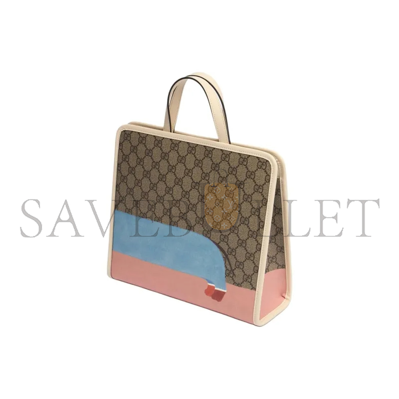 GUCCI CHILDREN'S GUCCI DOG TOTE 605614 (28.5*25*11cm)